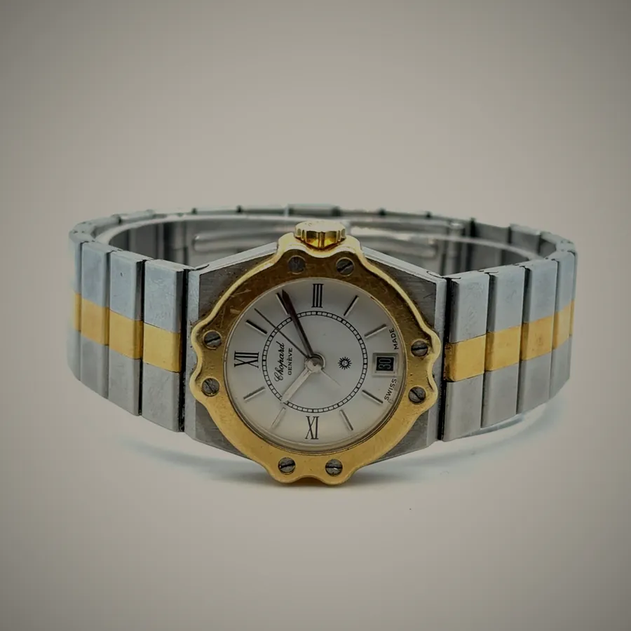 Chopard St. Moritz Damenuhr in Stahl und Gold