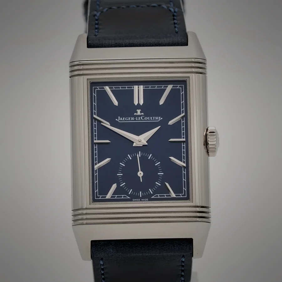 Jaeger-LeCoultre Reverso mit blauem Zifferblatt